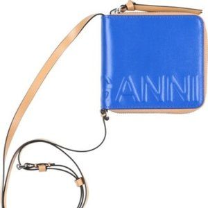 Blue Ganni Wallet